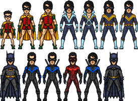 Comic Evolution of Dick Grayson