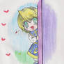 Childish: 'I'm Here'~! Kurapika-chibi..