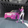 Bun Pink and Boonboom Wagon