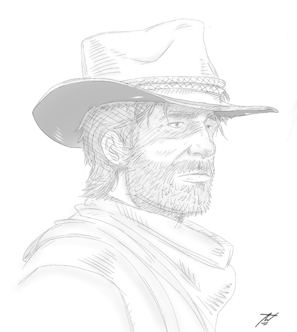 The Death of Arthur Morgan by CalebBaconator on DeviantArt