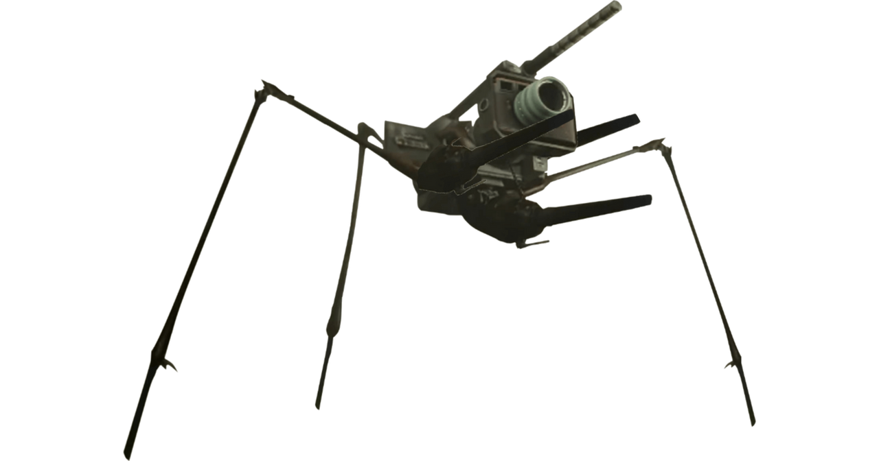 multi cannon camera strider 1.0 by Damien-yoakum-finch on DeviantArt