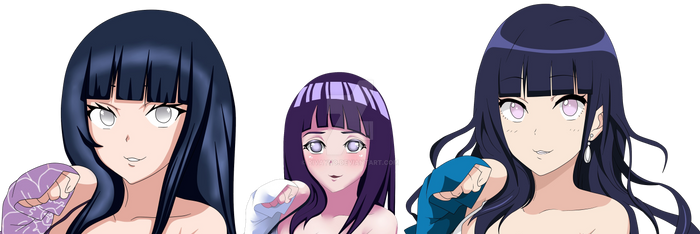 Hinata Hyuga Renders