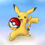 Pikachu and Pokeball