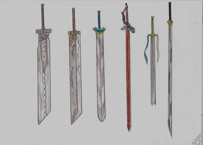 Final Fantasy VII - Swords