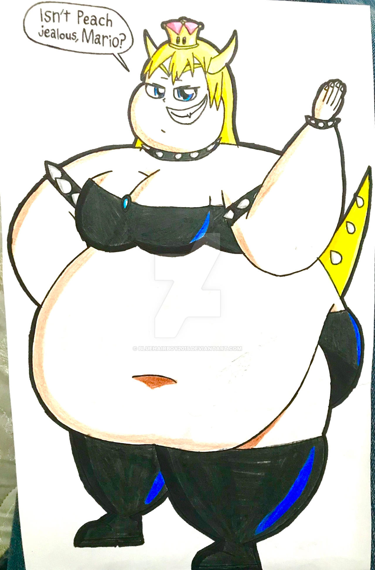 Thick bowsette