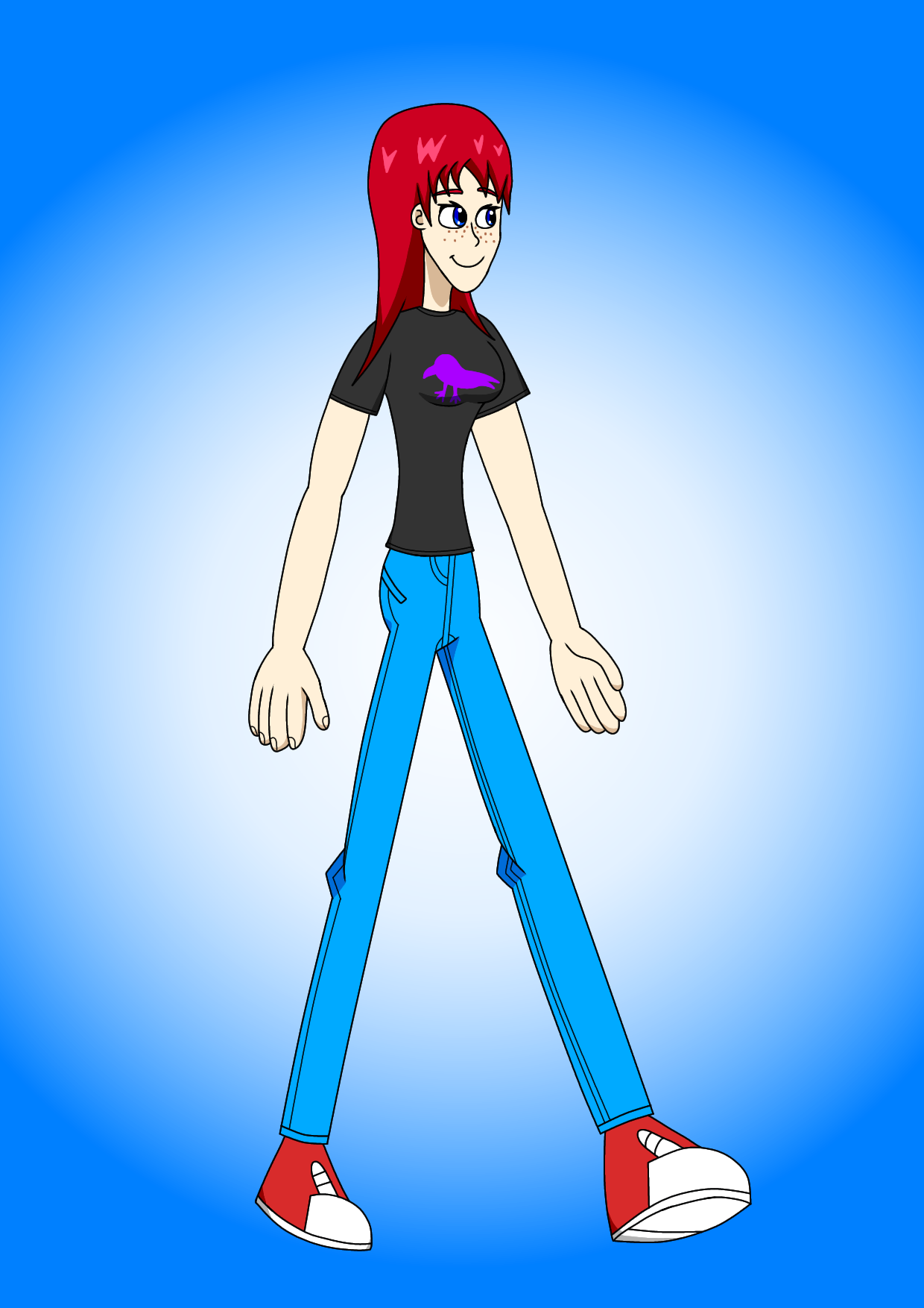 Rachel Weight Gain (1/3) by BlueHairBoy2015 on DeviantArt