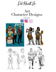 character design tear sheet