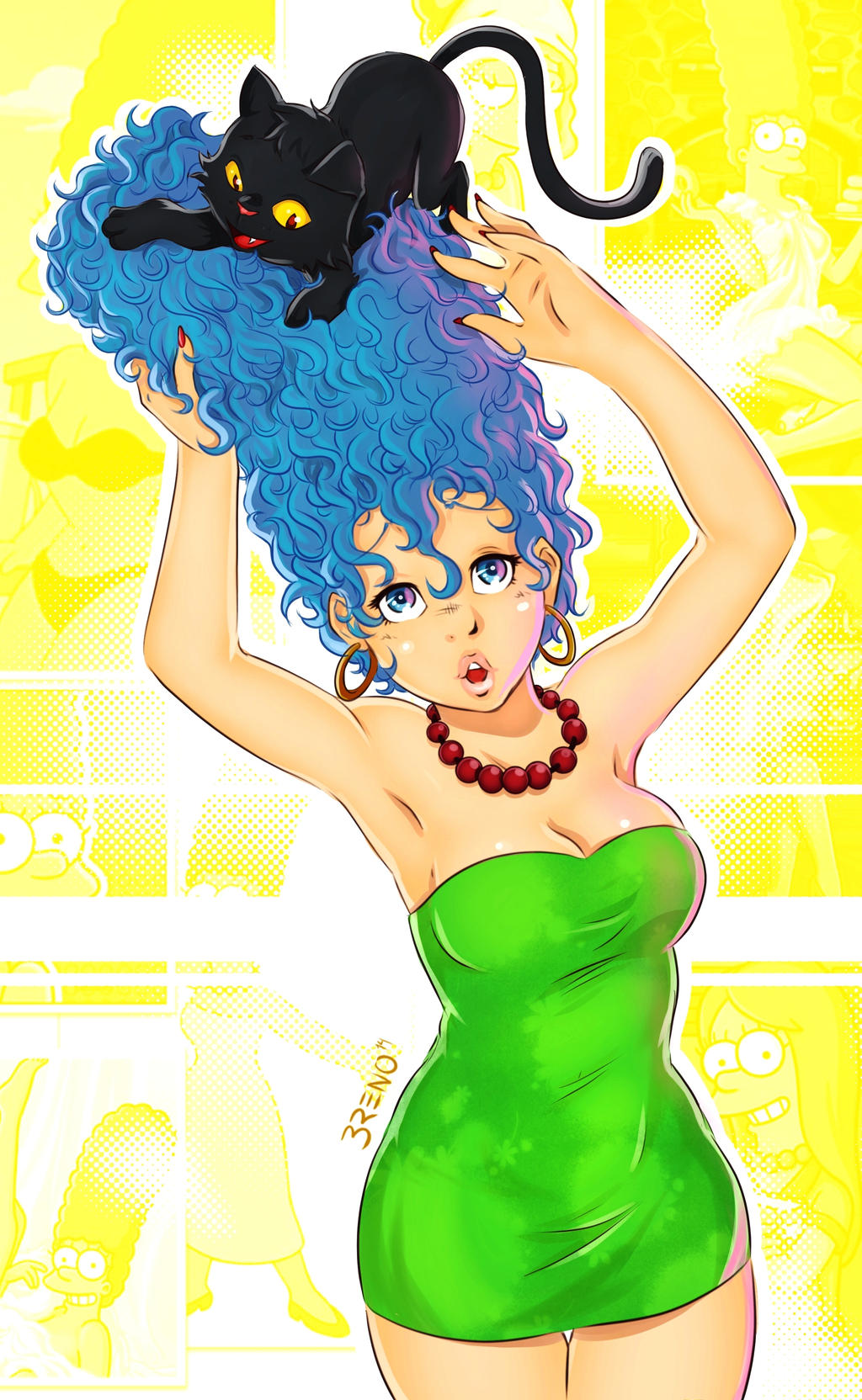 Marge Simpson - Fanart by BrenoKSP on DeviantArt
