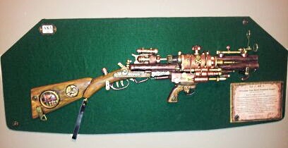 Steampunk rifle