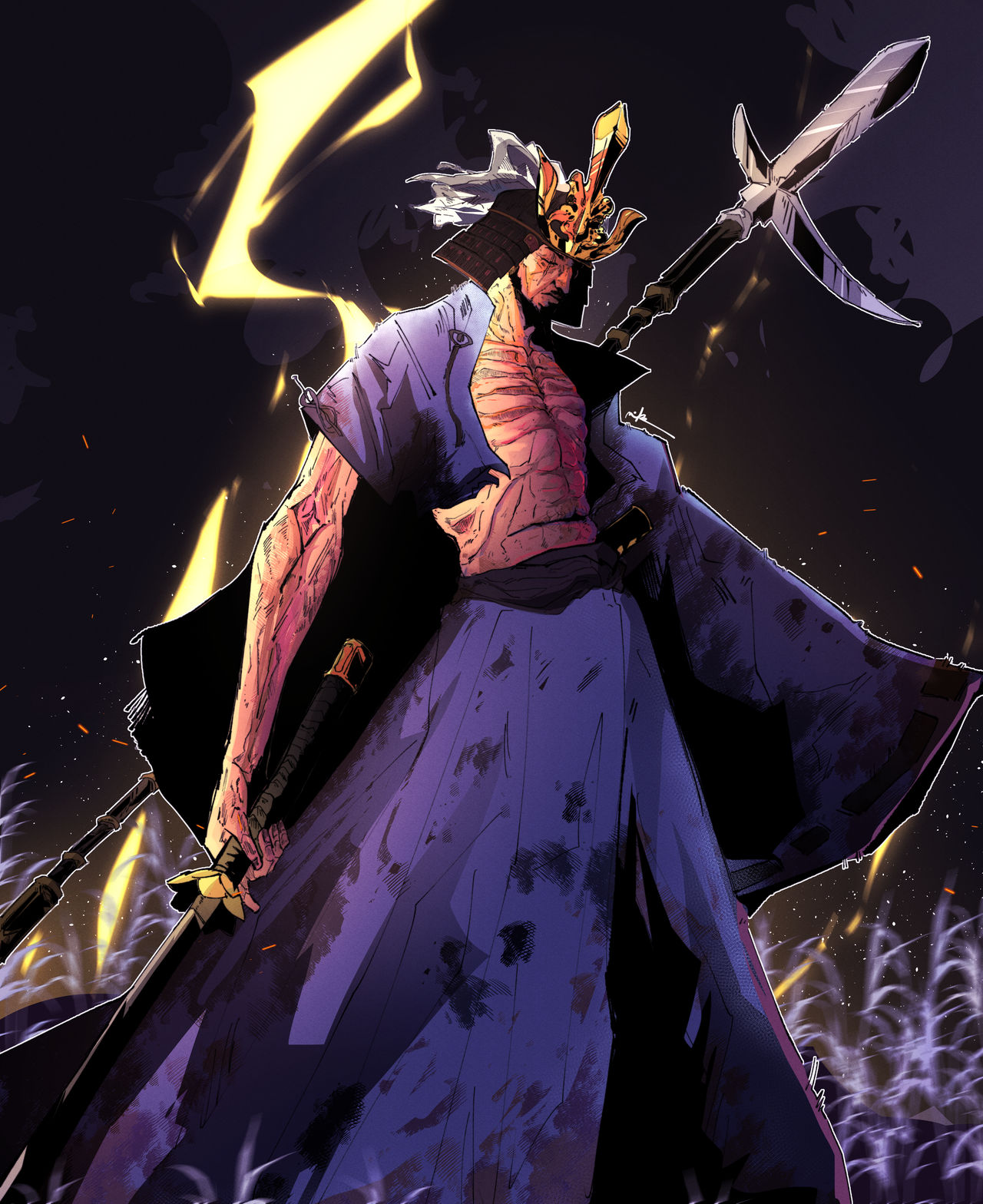Sword Saint Isshin by talevelat on DeviantArt