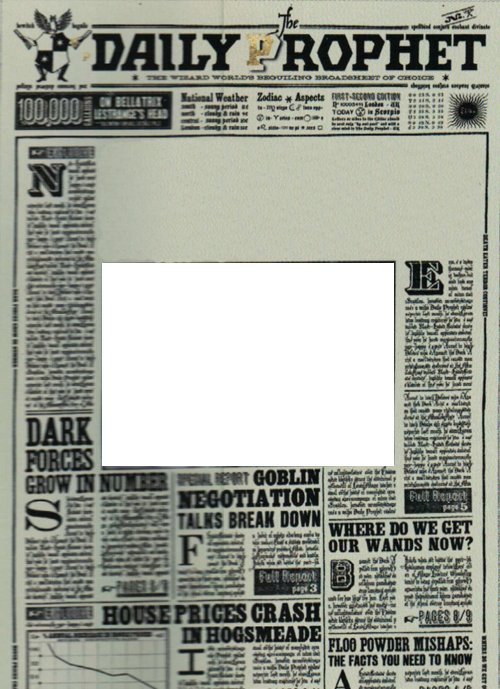 The Daily Prophet Transparent By Taurielofmirkwood On Deviantart The Daily Prophet Transparent By Taurielofmirkwood On Deviantart
