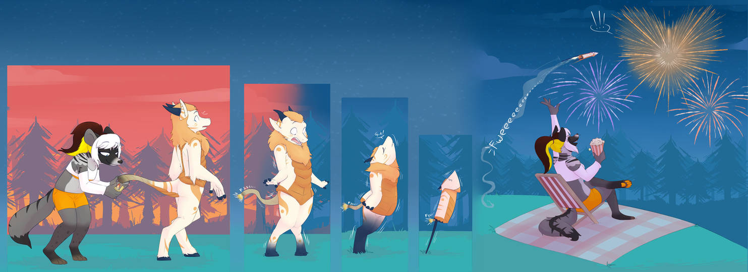 Fireworks Deviantart Fireworks by FauvFox on DeviantArt