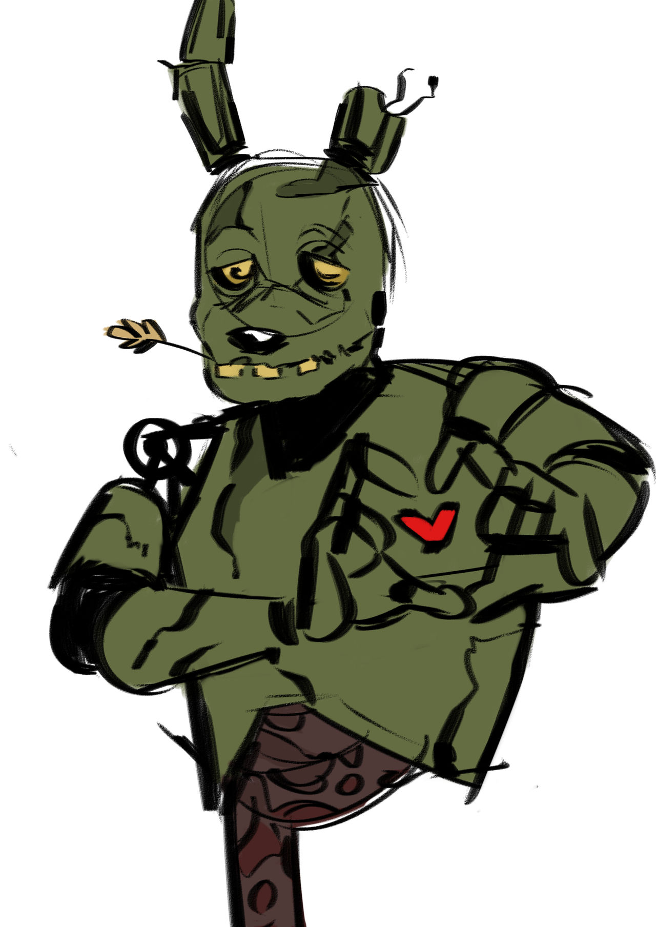 Springtrap by Kukrinnik on DeviantArt