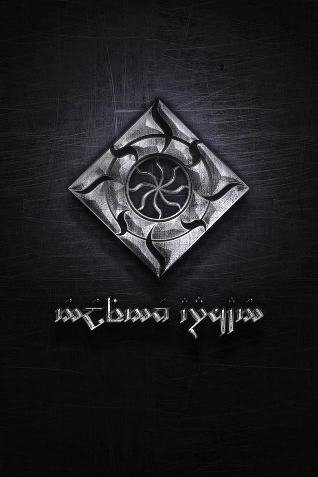 Fingolfin's Heraldic Device Wallpaper for iPhone