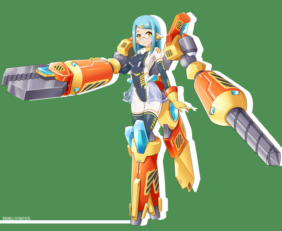 Mecha Musume by bunjikun on DeviantArt