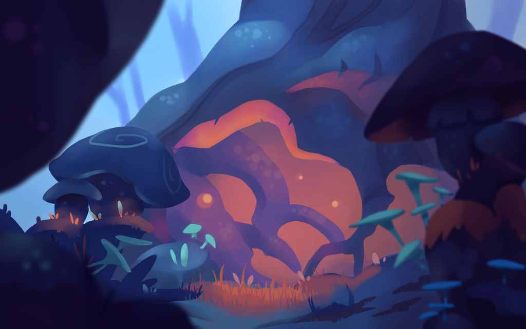 Secret Alcove by ApollinArt Secret Alcove by ApollinArt
