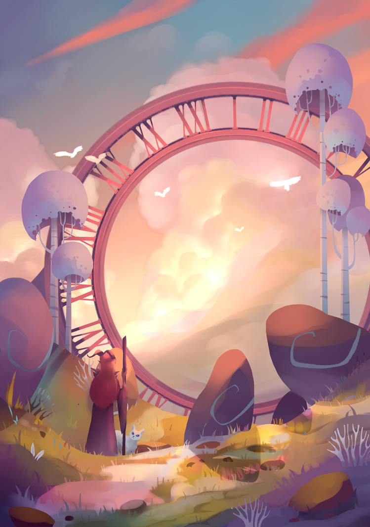 Moongate by ApollinArt Moongate by ApollinArt