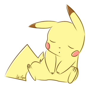 Sleepy Pikachu