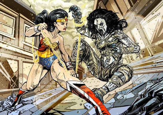 Wonder Woman versus The Mummy