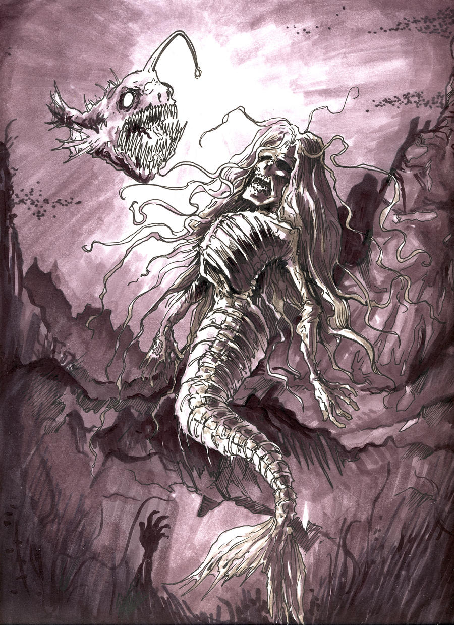 Deep Sea MERMAID ZOMBIE and Co