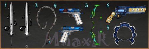 [CLOSED] Custom Weapons Slots 9 by MhaxiR