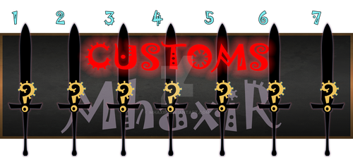[OPEN] Custom Weapons Slots 13 by MhaxiR