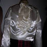 Victorian satin shirt