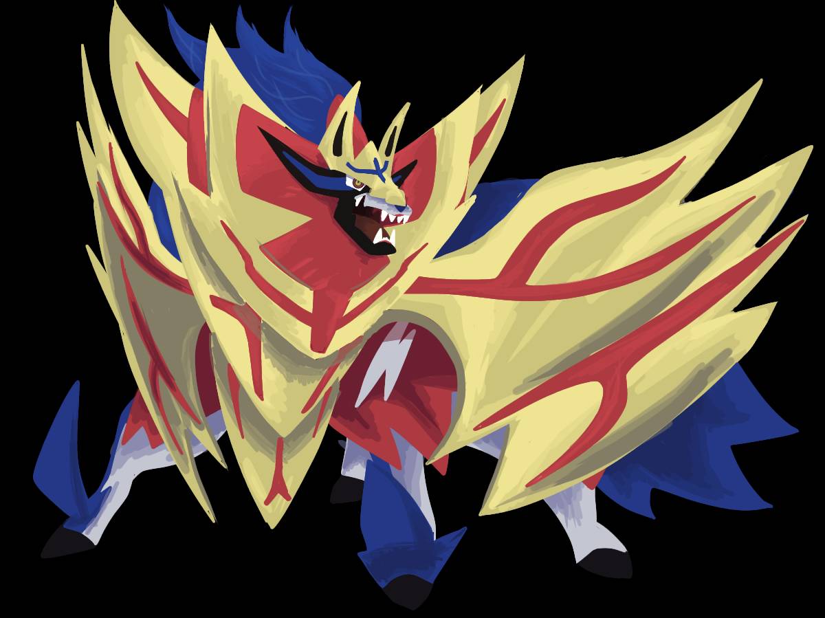 Zamazenta ( Crowned Shield ) by DarkraiLady on DeviantArt