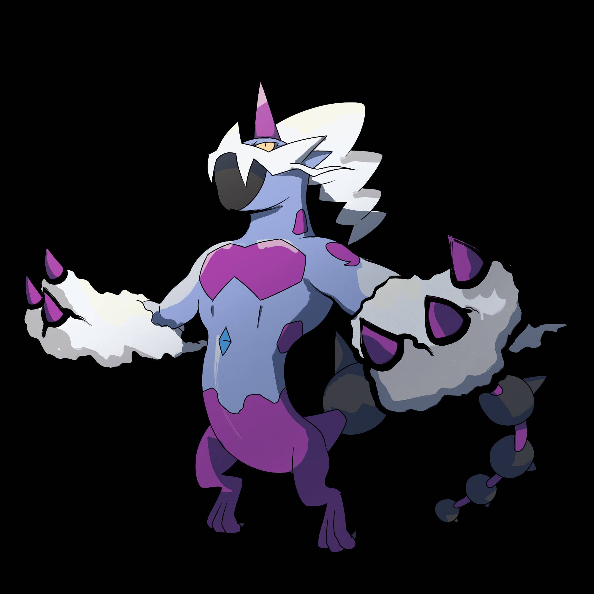 Shiny Thundurus by Heliiii on DeviantArt