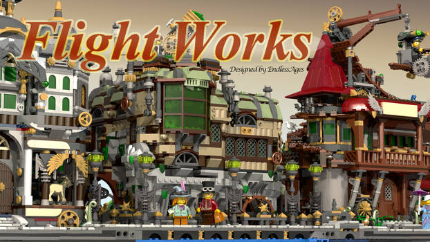 LEGO Worlds:  Flight Works Series