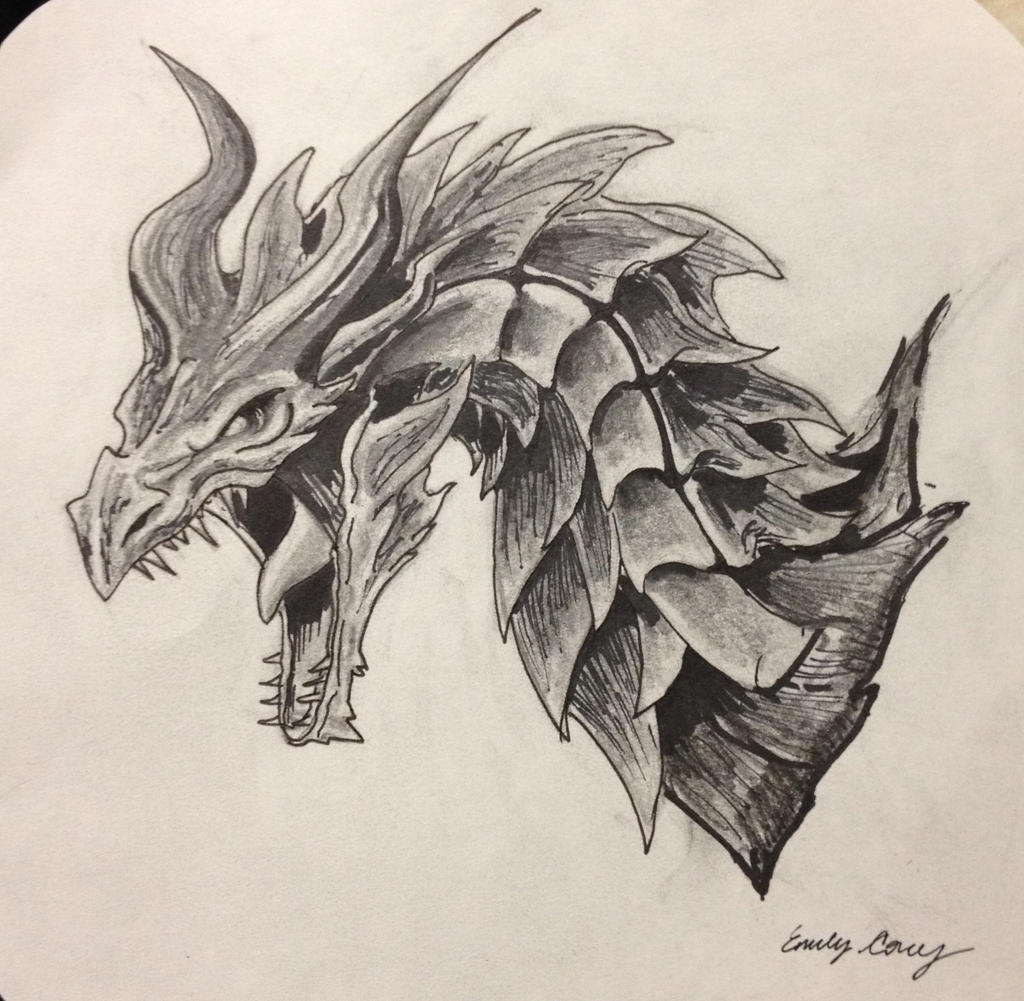 Alduin-sketch by EemsArt on DeviantArt Alduin-sketch by EemsArt on DeviantArt