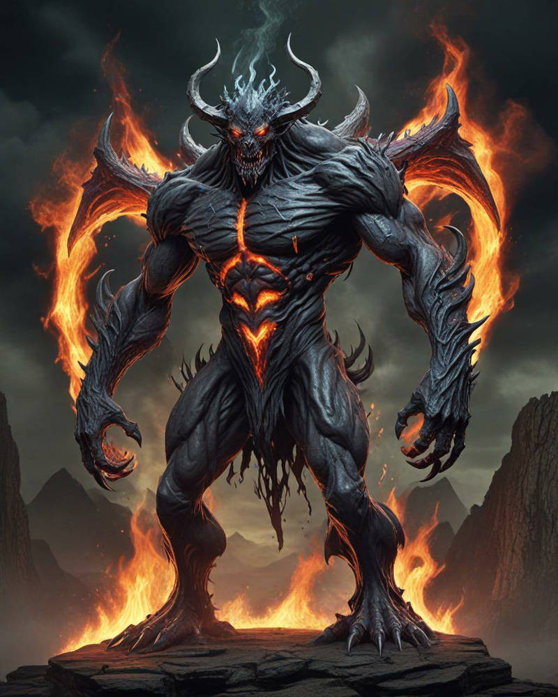 Elemental Demon#2 by mastermarbele10103 on DeviantArt