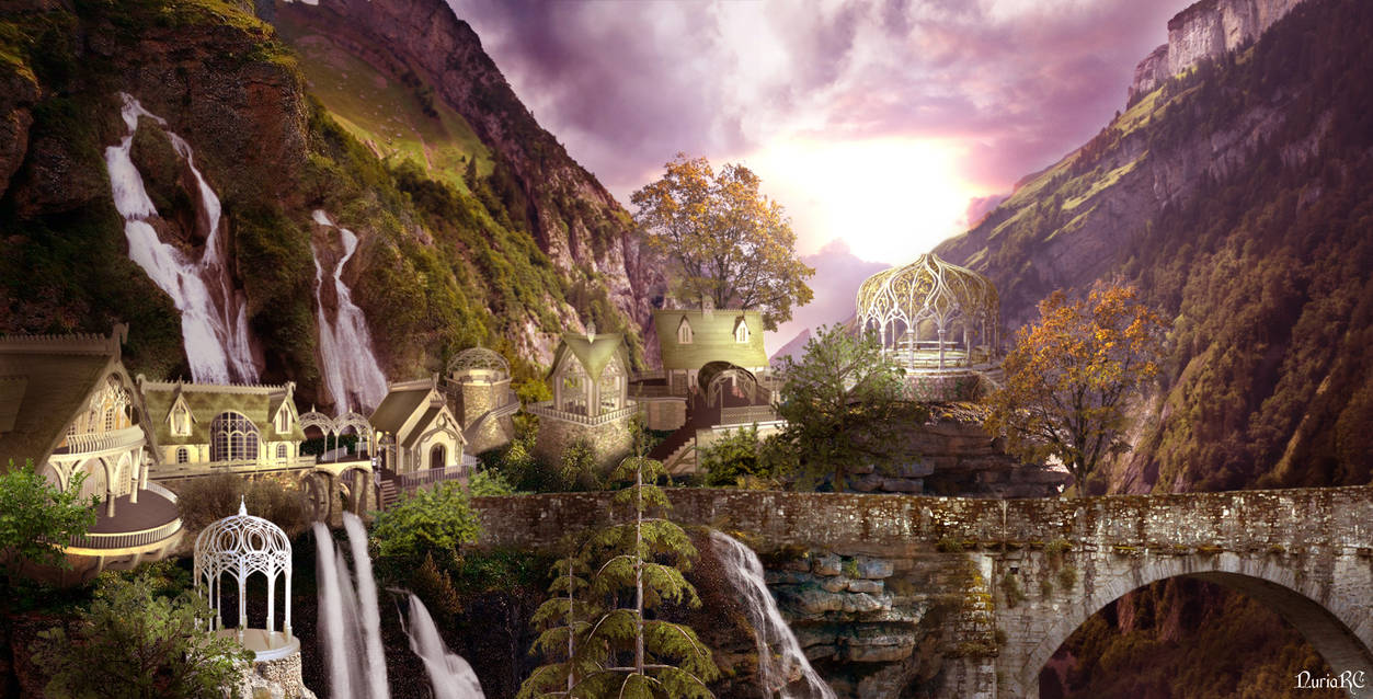Rivendell by nrcArt on DeviantArt