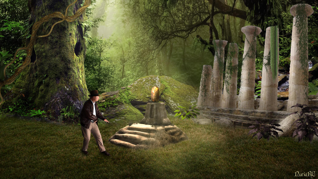 Indiana Jones and the lost treasure by nrcArt on DeviantArt