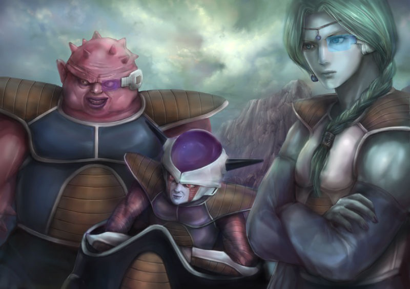 Frieza, Dodoria and Zarbon by UniversalArtGallery
