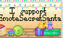 EmoteSecretSanta Support Stamp