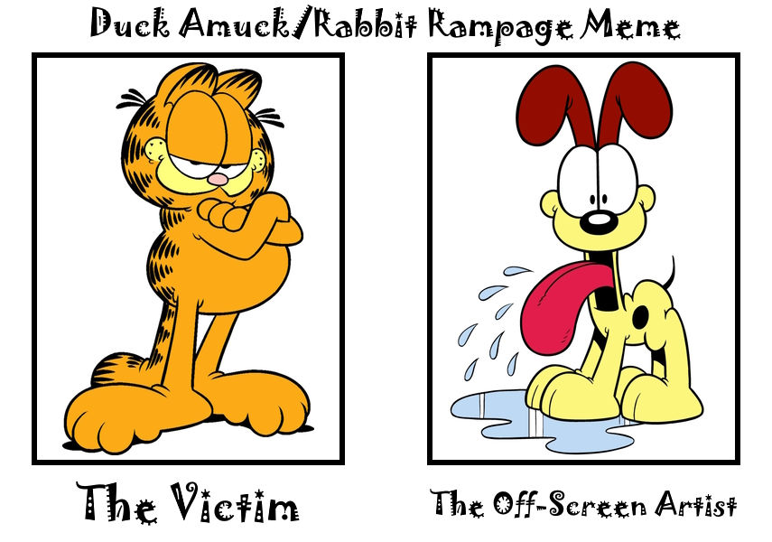 Deviantart Rabbit Rampage Garfield and Odie: Rabbit Rampage by DarthWill3 on DeviantArt