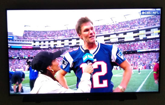 Tom Brady at Gillette Stadium