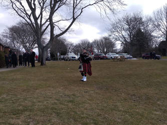 A Bagpiper at St John's