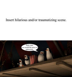 Penguins Watch Something Meme