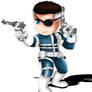 Nick Fury Chibi