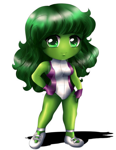 She-hulk Chibi