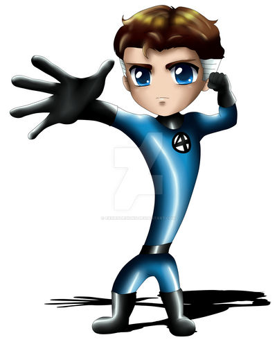 Mr. Fantastic Chibi by ExoroDesigns on DeviantArt