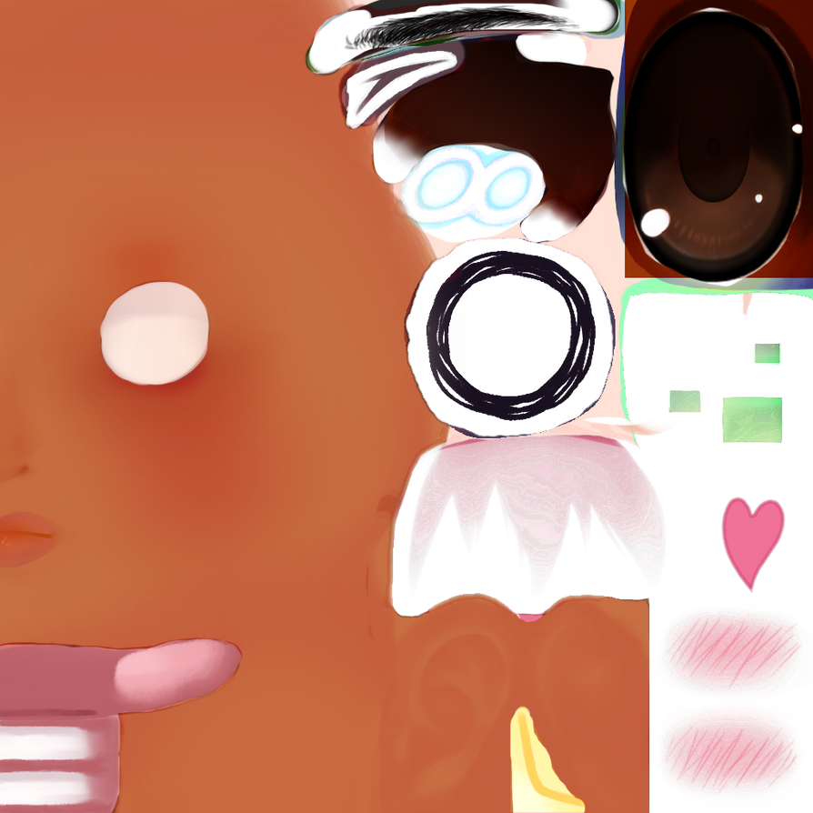Rpg Face Texture face texture 17 by tainarosel on DeviantArt