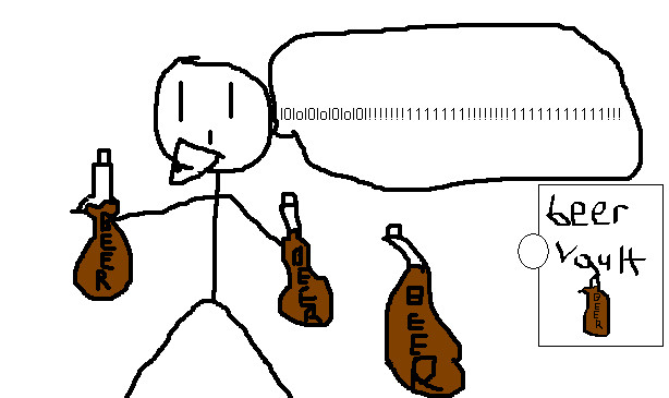 The drunk stickman by lizafaye on DeviantArt