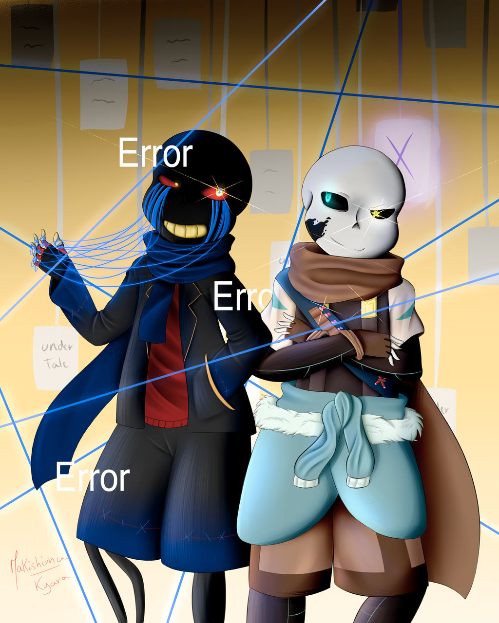 Ink et Error by MakishimuKyara on DeviantArt