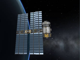 Space Station Power Unit: Docked!