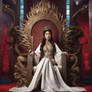 Brenda Song as Empress of Asia sits upon the Drago
