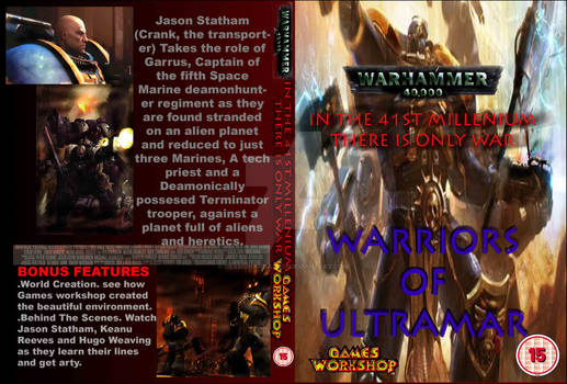 Warriors of Ultramar DVD cover/