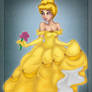 Cinderella as Belle - color